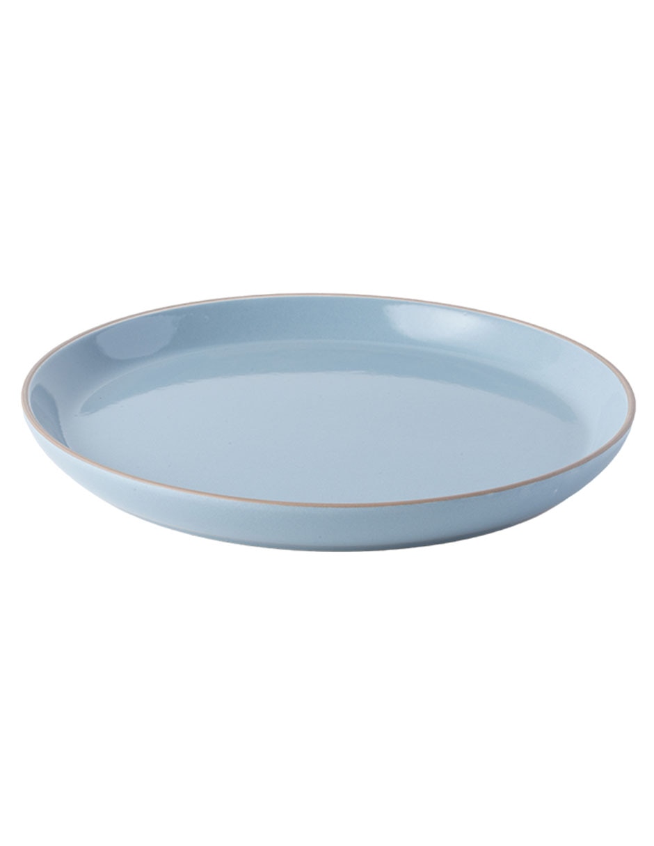 PLATO ENSALADA REDO, 21 CM, AZUL CLARO