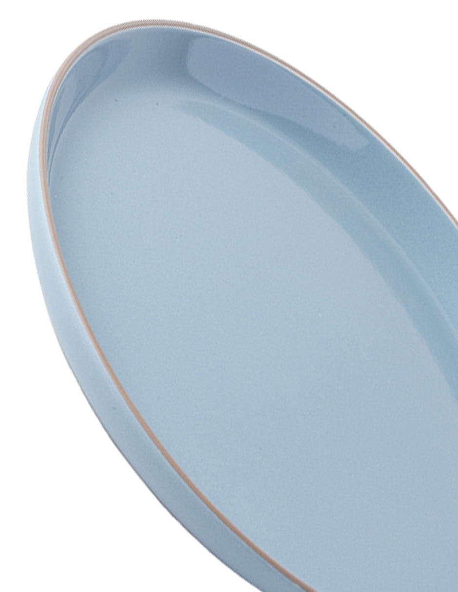 PLATO ENSALADA REDO, 21 CM, AZUL CLARO