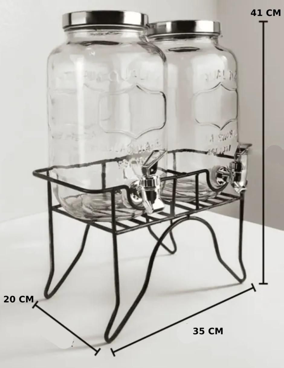 Vitrolero de vidrio Contemporaneo 4
