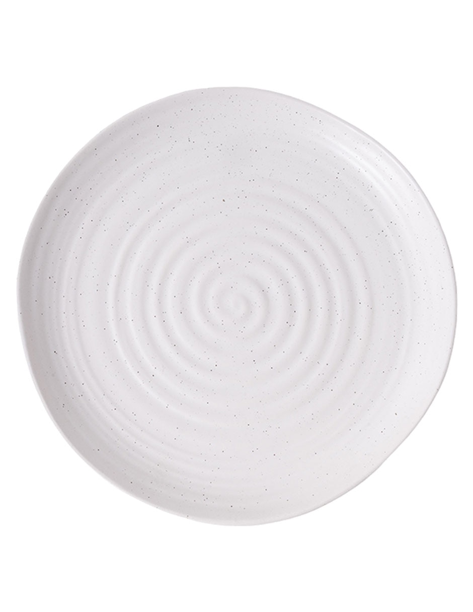 Plato postre Numa de cerámica