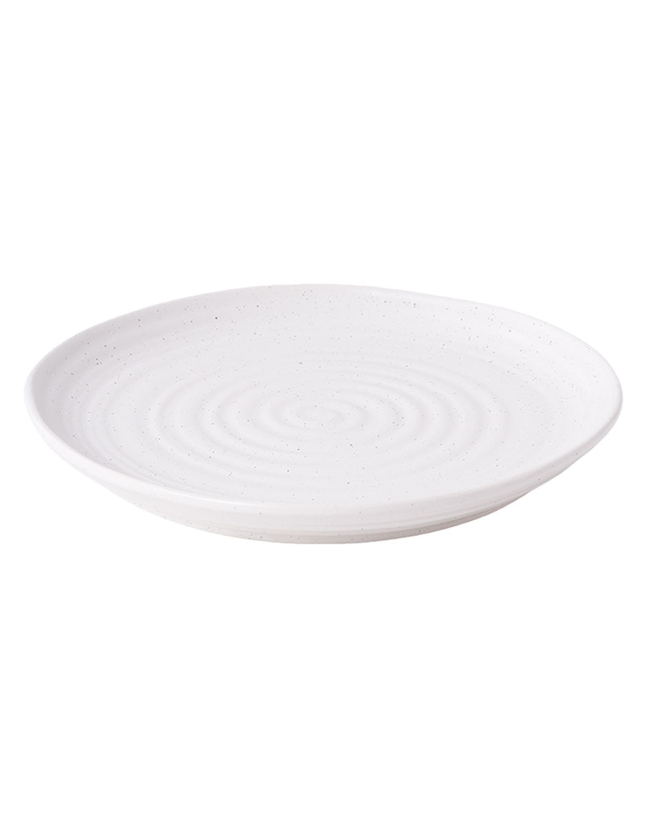 Plato postre Numa de cerámica 2