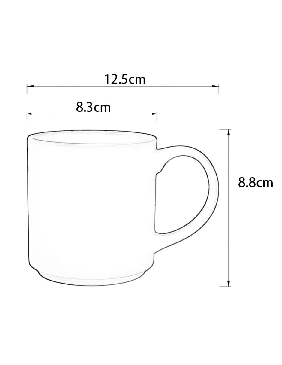 Taza americana Lucca 4