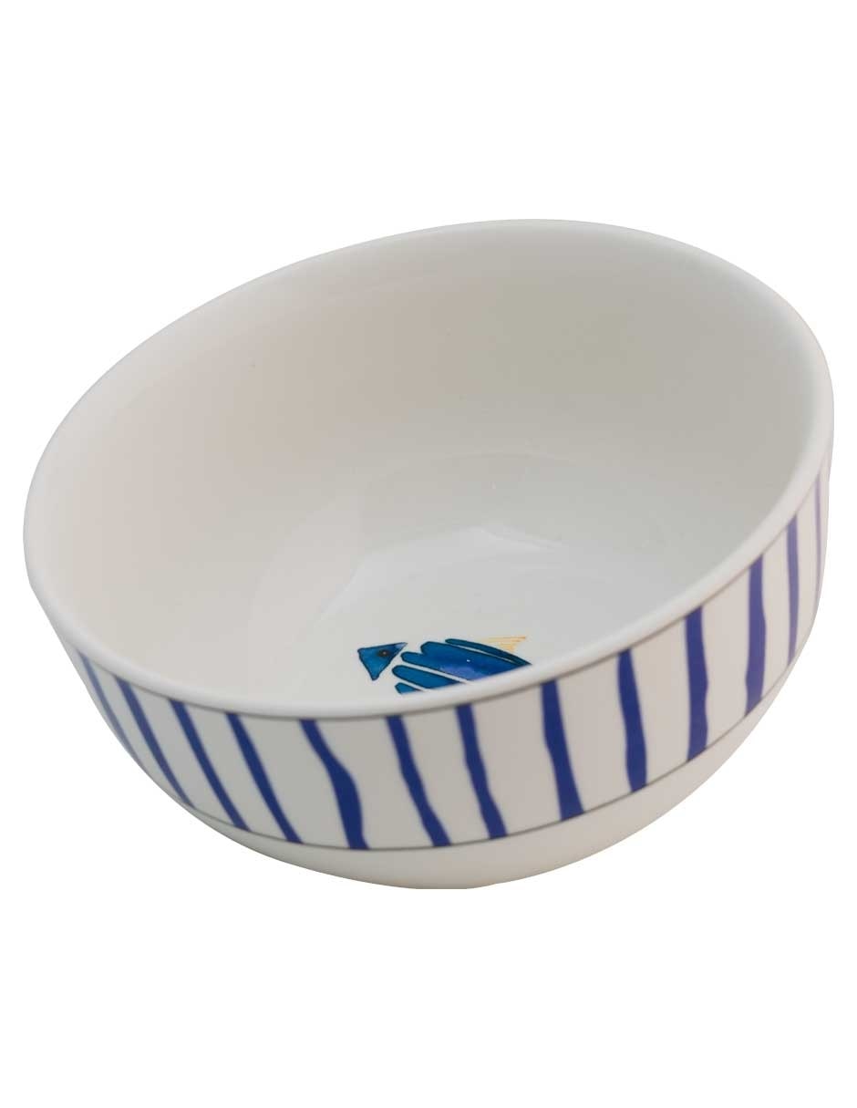 Plato sopa Mediterraneo de porcelana 3