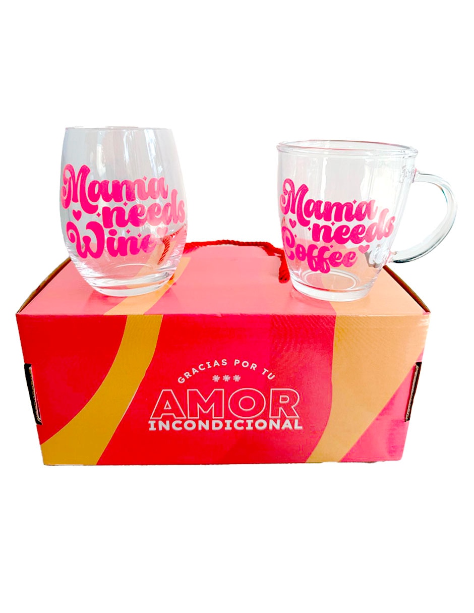 Set de tazas americanas Cool Mom 2 piezas 6