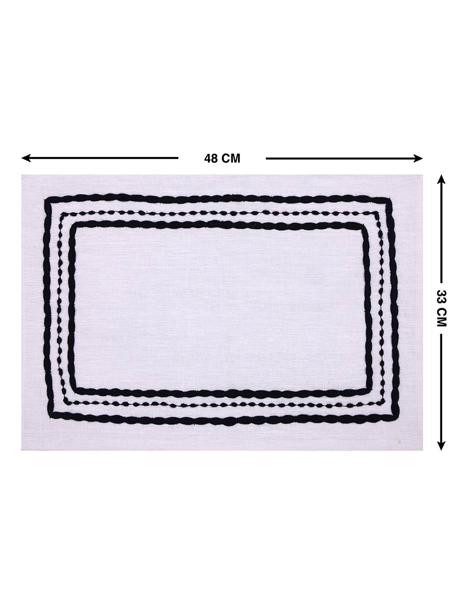 Mantel individual de lino 5