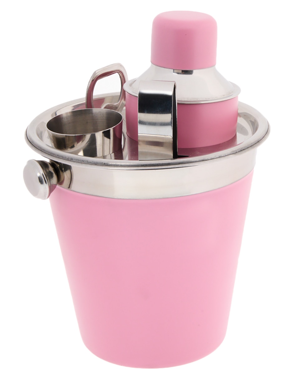 SET COCTELES FUN BAR CIL, 500 ML, ROSA