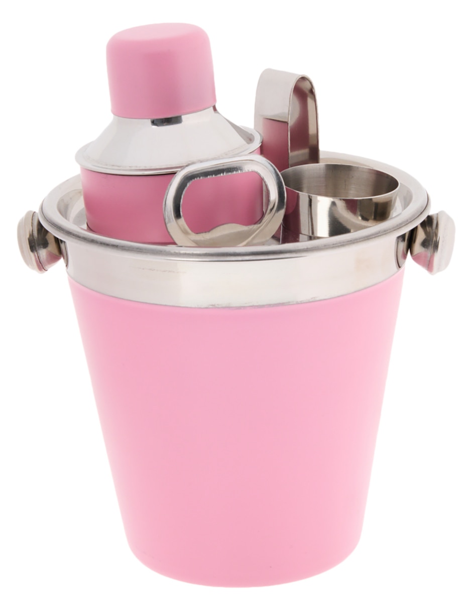 SET COCTELES FUN BAR CIL, 500 ML, ROSA