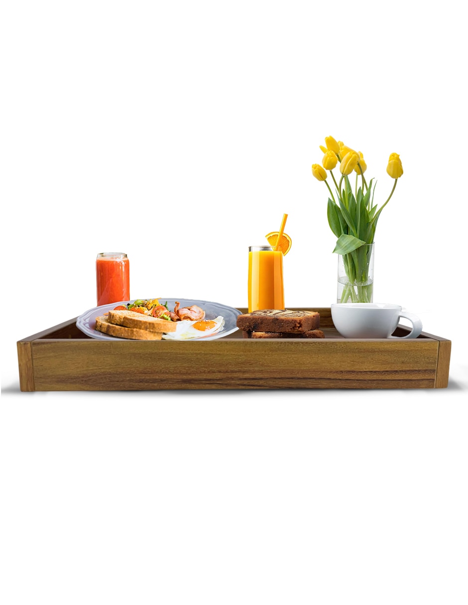 Bandeja de servicio Kitchen de madera 3