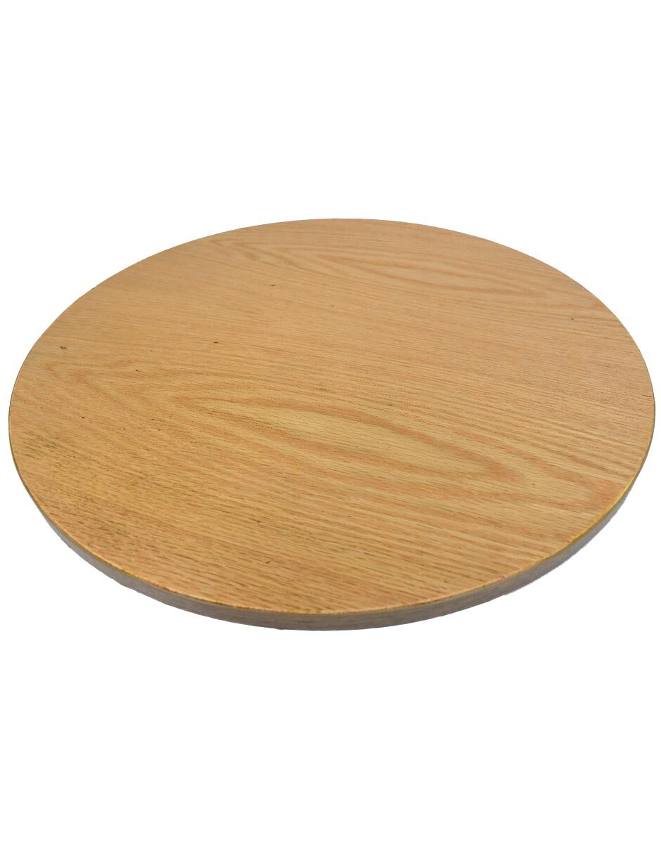 Charola giratoria de madera
