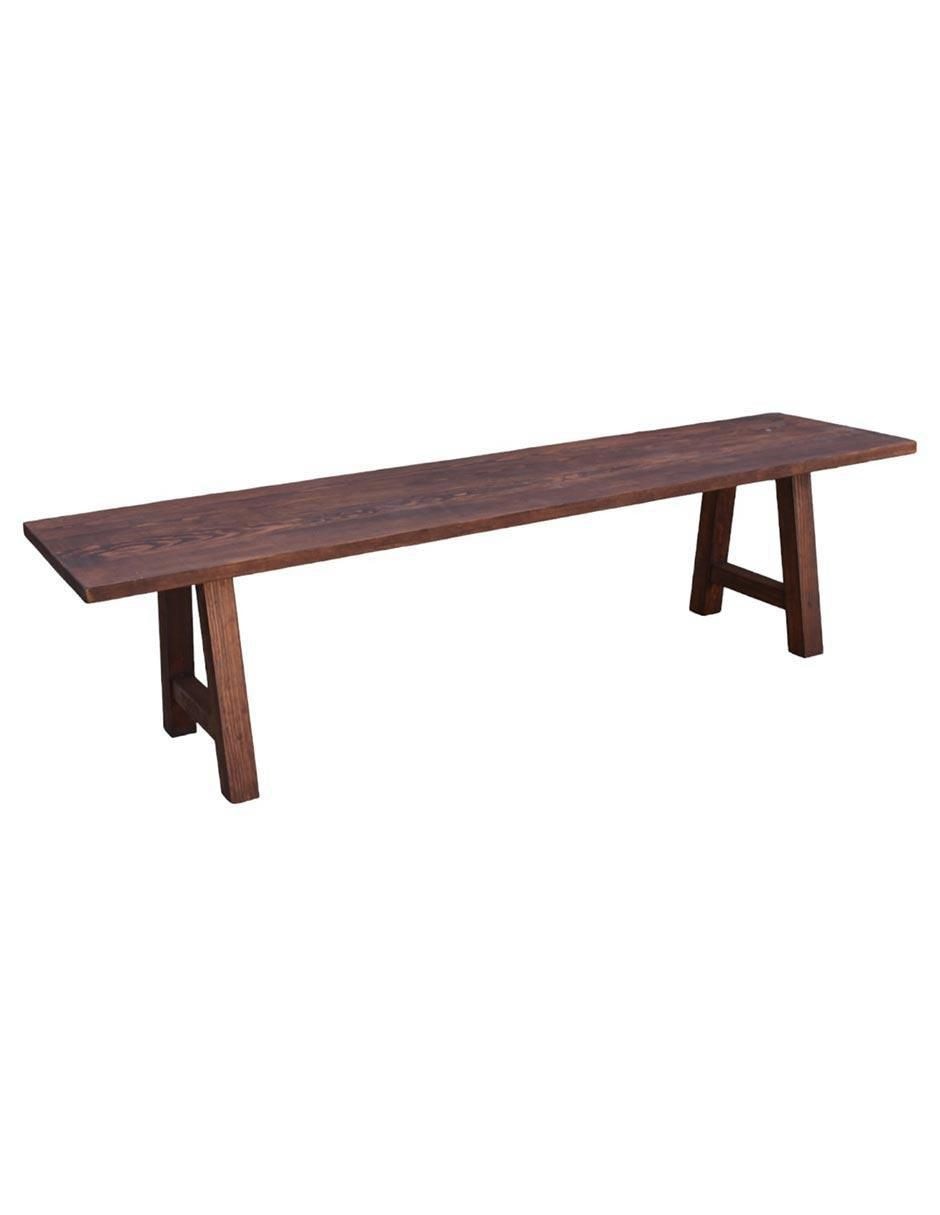 Banca de madera pino 2