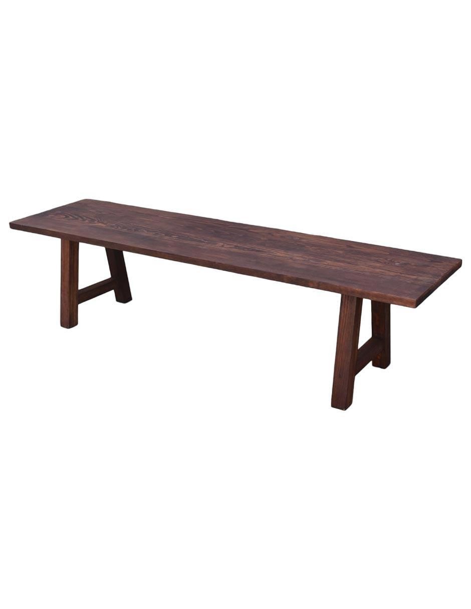 Banca de madera pino 4
