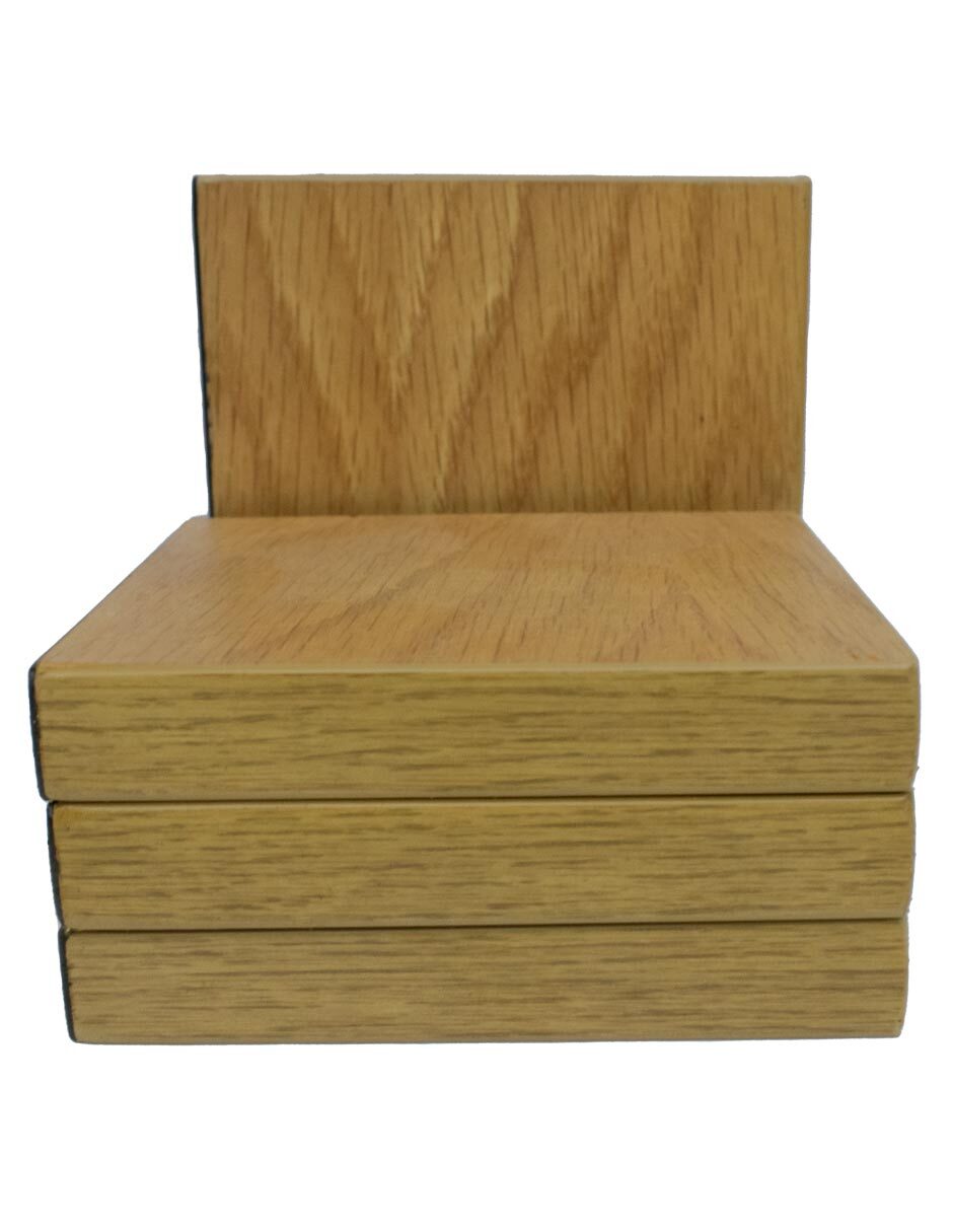 Set de portavasos coasters de madera 4 piezas 9