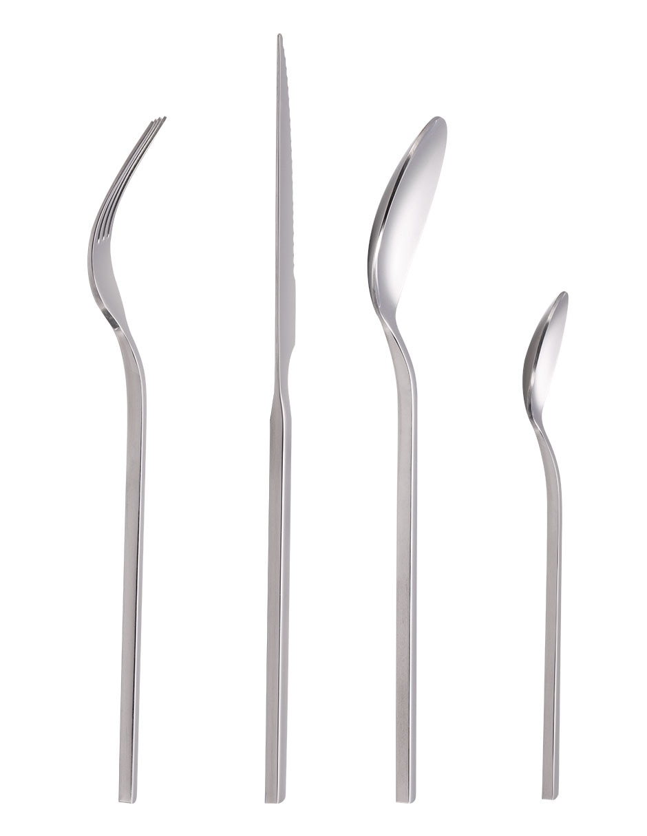 Set cubiertos Dazzle de acero inoxidable 24 piezas 3