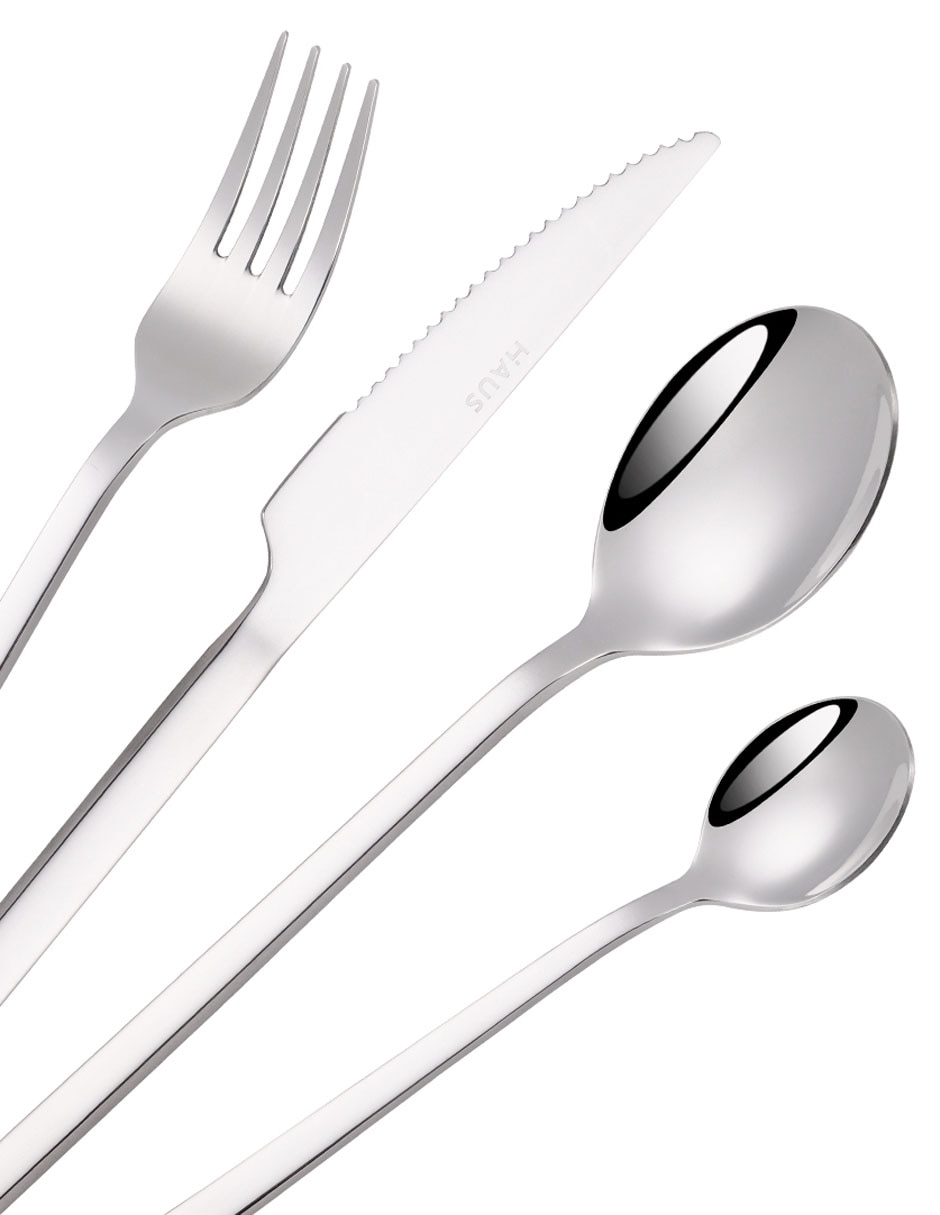 Set cubiertos Dazzle de acero inoxidable 24 piezas 4