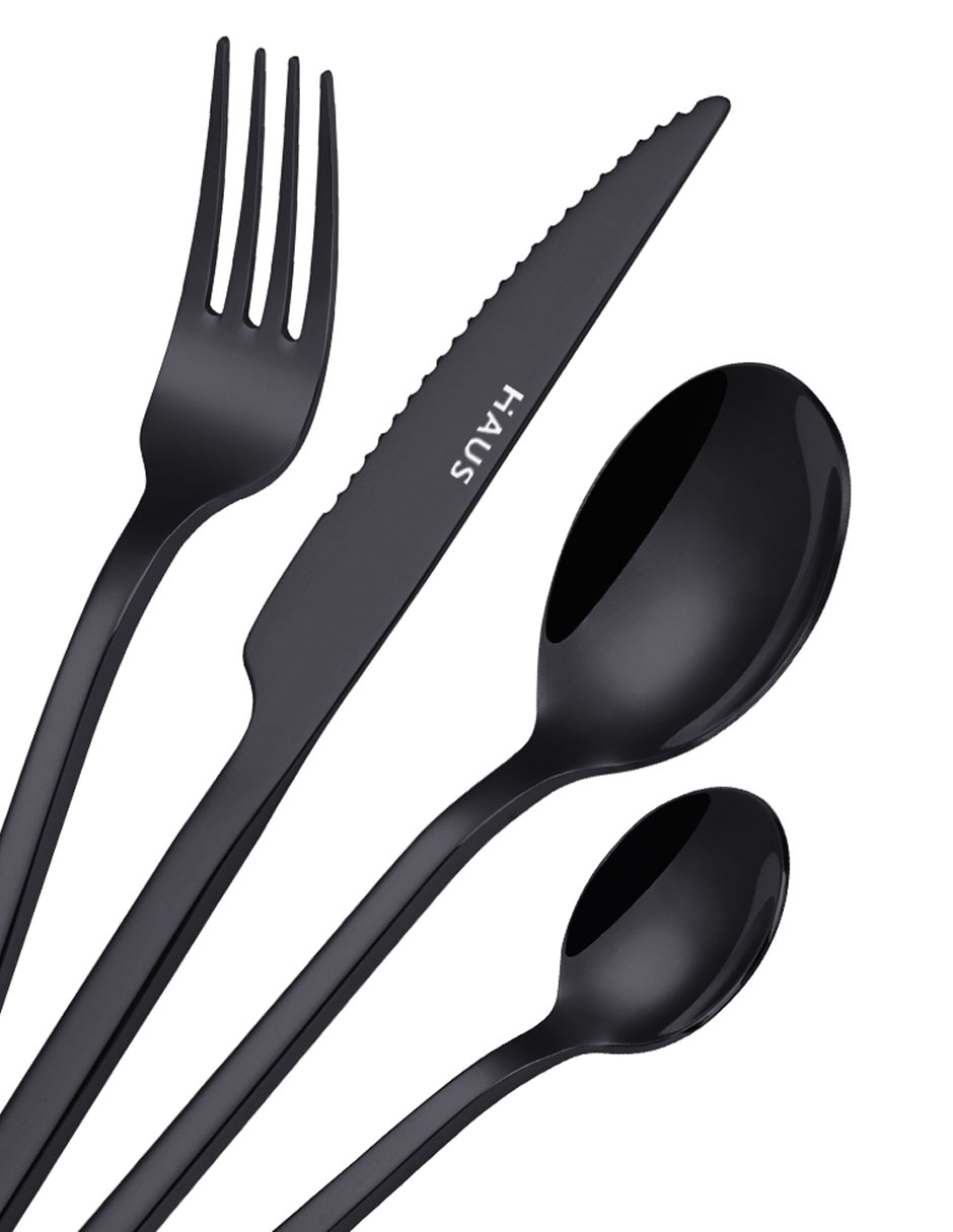 Set cubiertos Dazzle de acero inoxidable 24 piezas 4