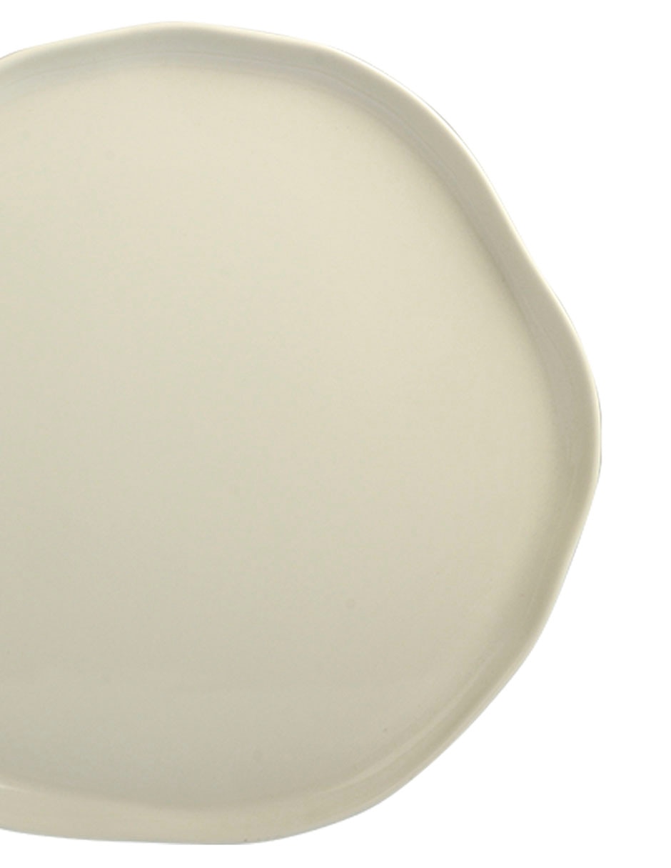 PLATO TRINCHE REDONDO UR, 26 CM, BEIGE