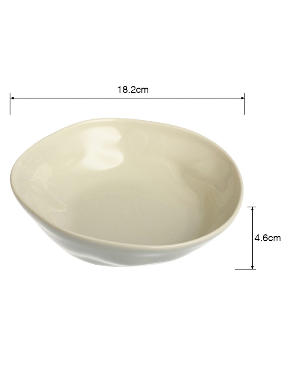 BOWL REDONDO URBAN COLOR, 550 ML, BEIGE