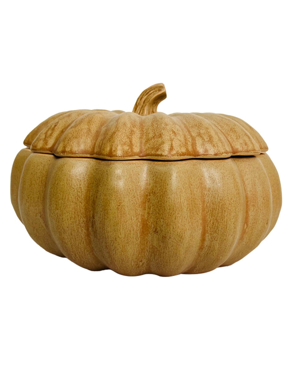 Contenedor Pumpkin Harvest de cerámica