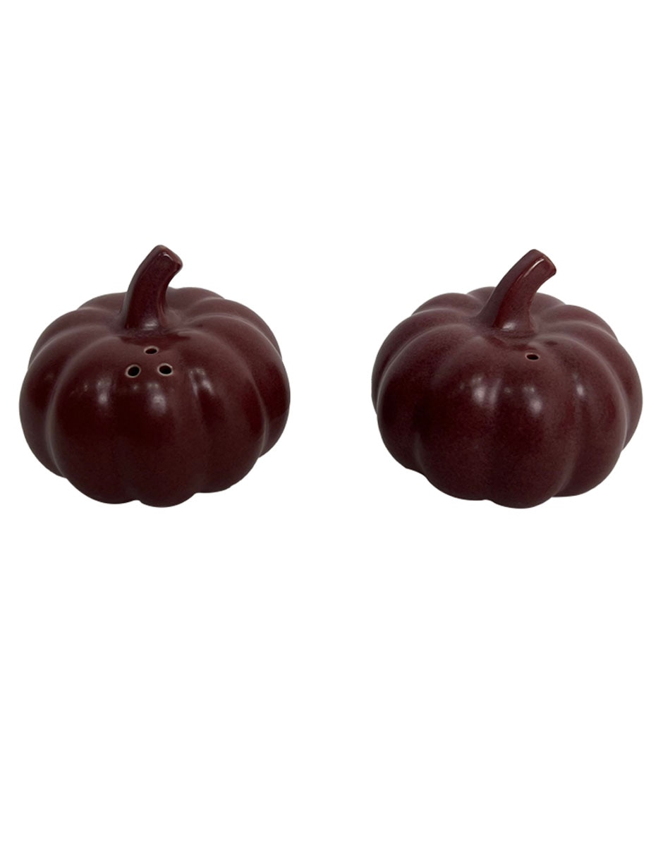 Salero y pimentero Pumpking Harvest de cerámica 2