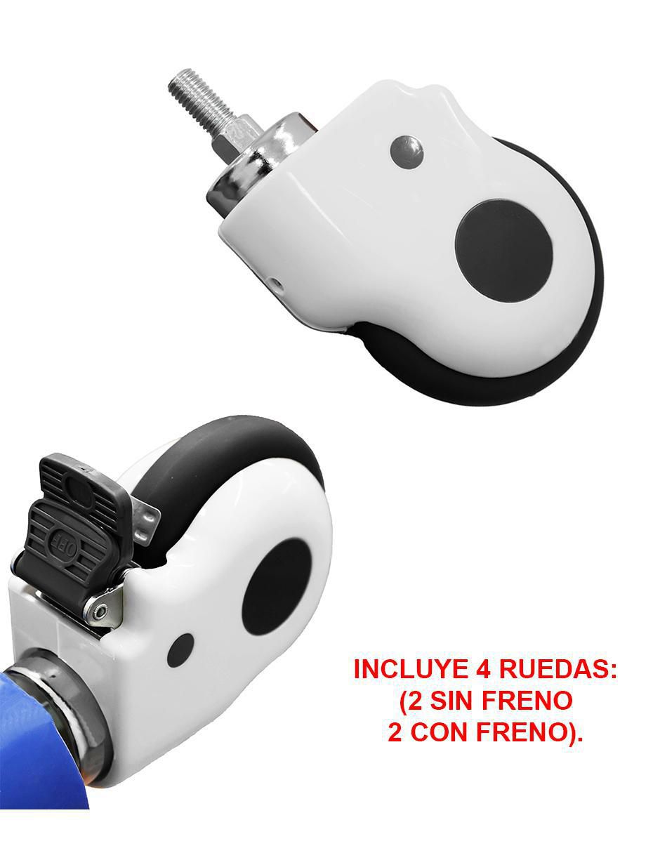 Carro de servicio áreas múltiples metal 2