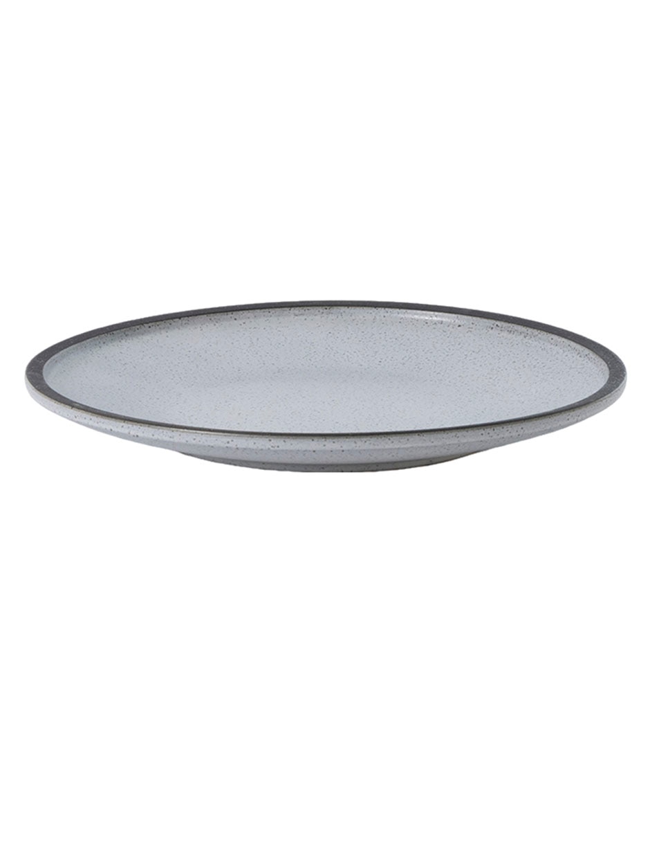 Plato trinche Sereno gris de stoneware 2