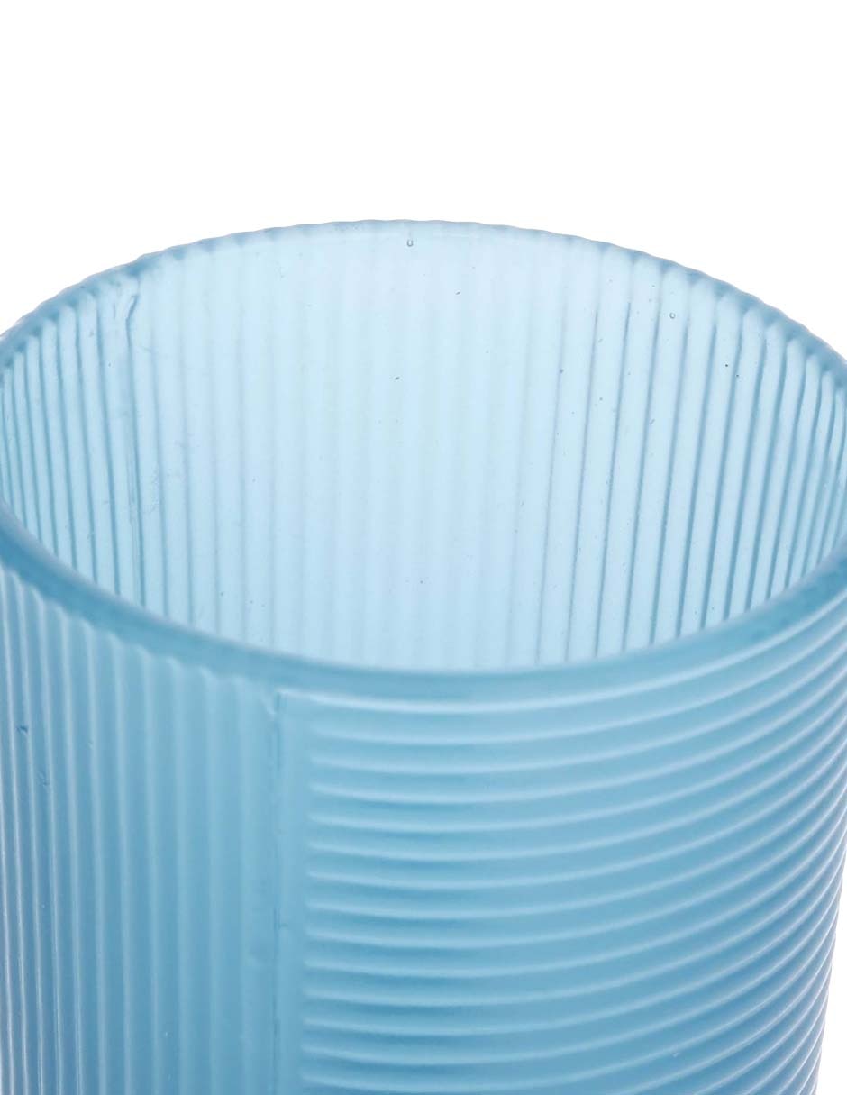 Vaso para agua Peace Colors de vidrio 2