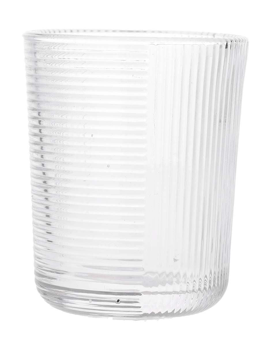 Vaso para agua Peace Colors de vidrio