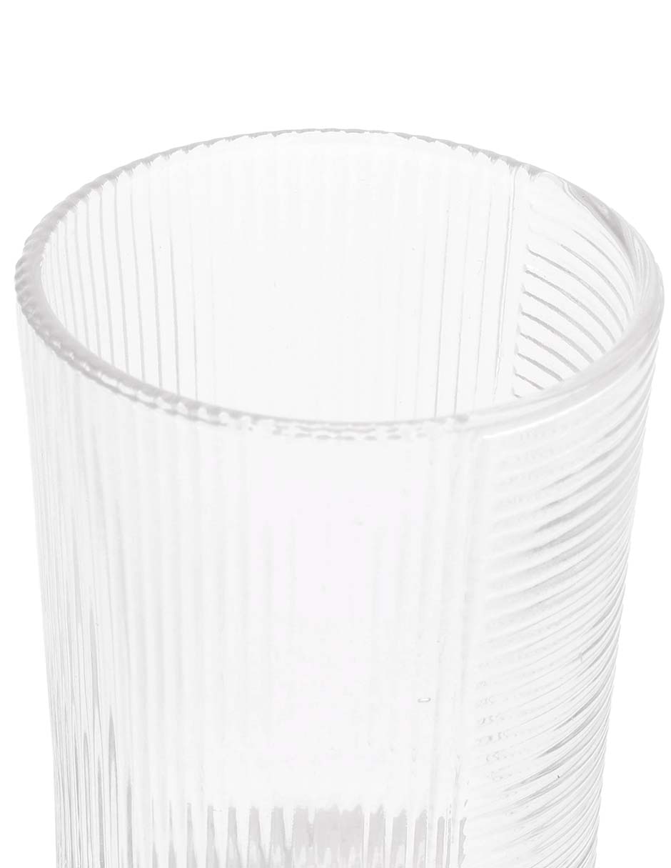 Vaso para agua Peace Colors de vidrio 2