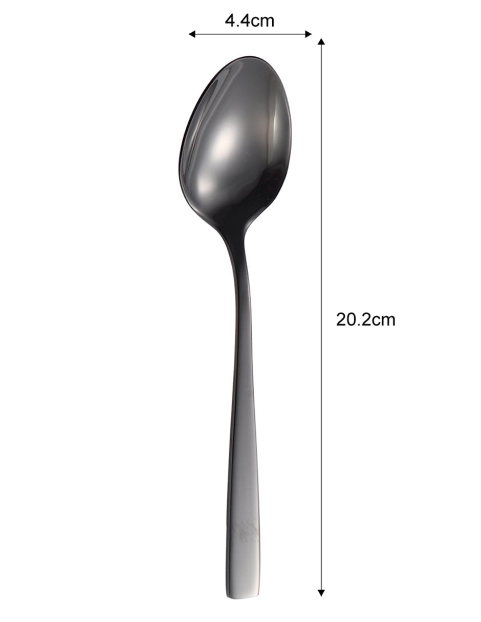 Cuchara Black & Silver 5