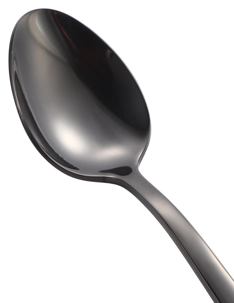 Cuchara Black & Silver para té 3