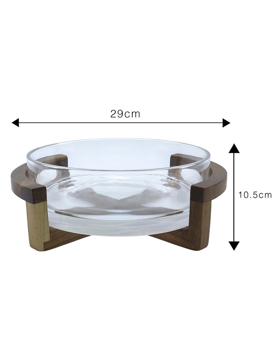 BOWL ACAI & GLASS, 3.2 L, TRANSPARENTE