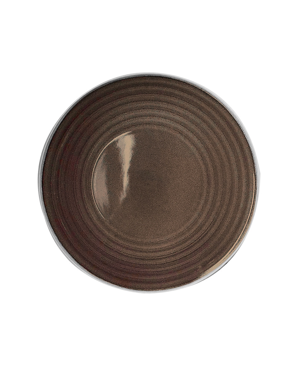 Plato postre Rustic de stoneware