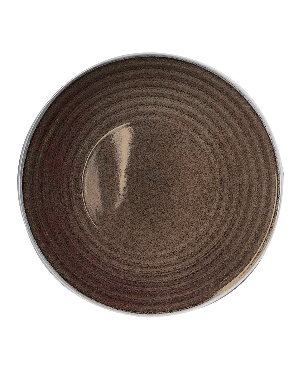 Plato trinche Rustic de stoneware