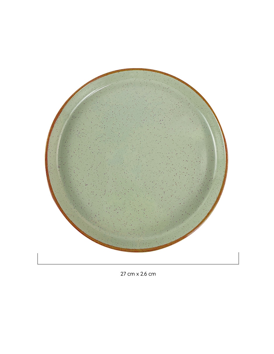 Plato trinche Industrial de stoneware 4