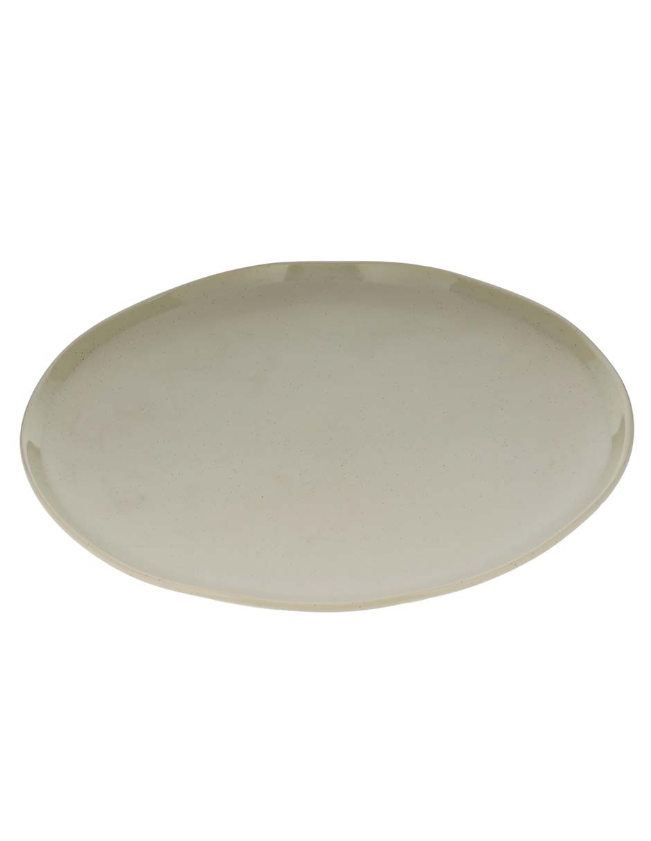 Plato trinche Queens de stoneware