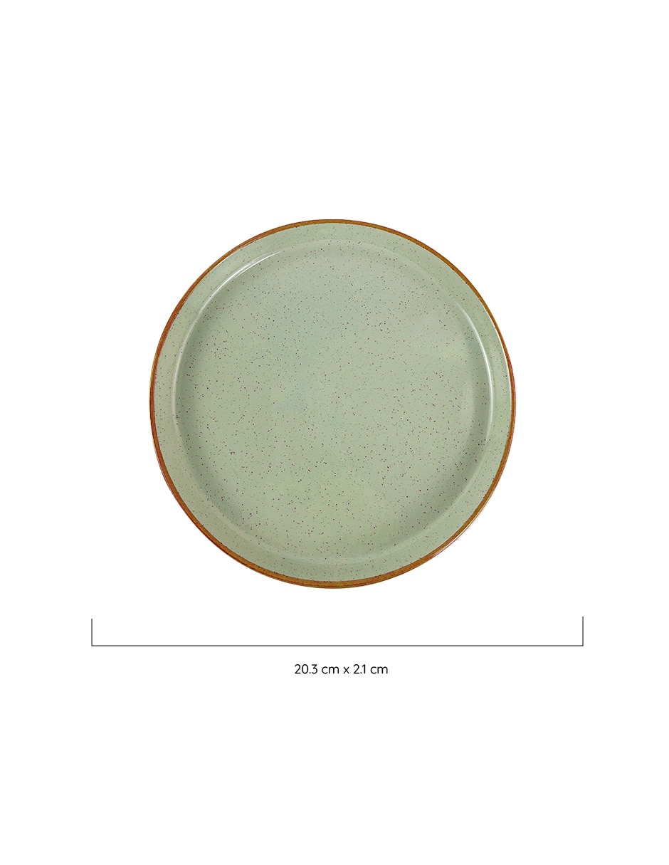 Plato postre Industrial de stoneware 4