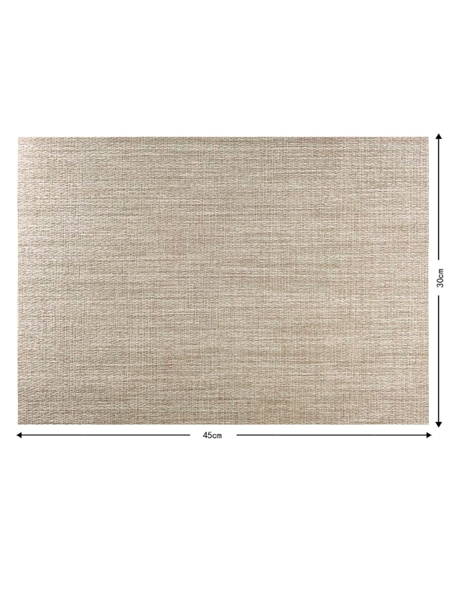 Mantel individual rectangular de PVC Basic Colors 6