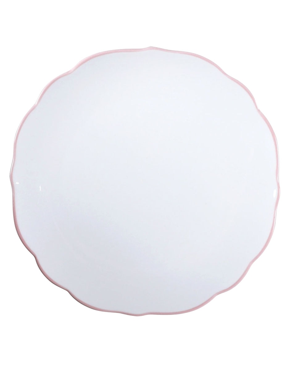 Plato ensalada Tulip de stoneware