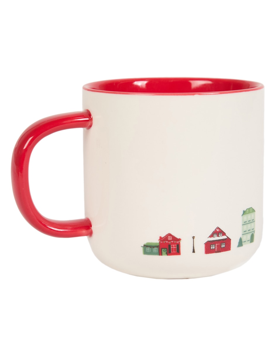 Taza navideña clásica Christmas Dogs 3