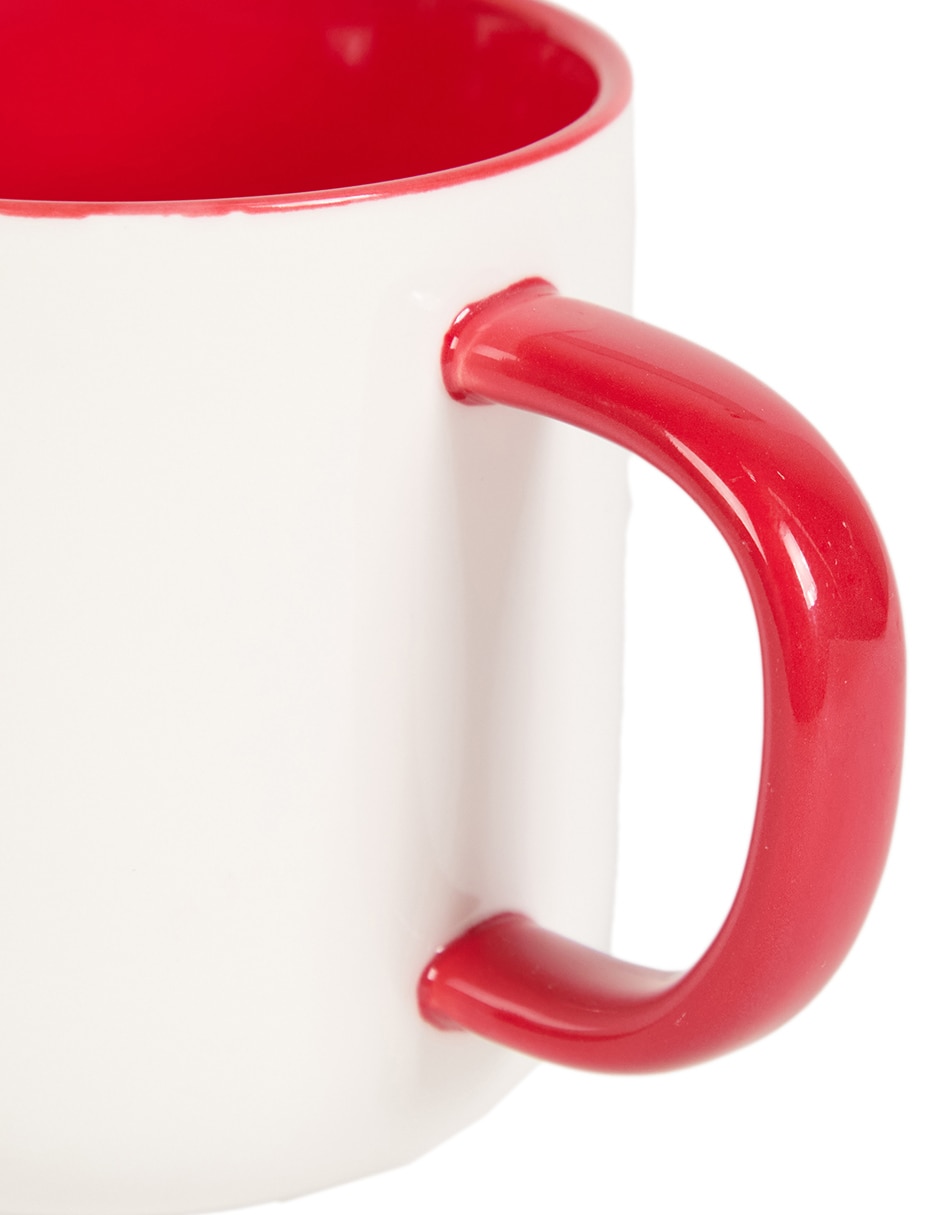 Taza navideña clásica Christmas Dogs 4