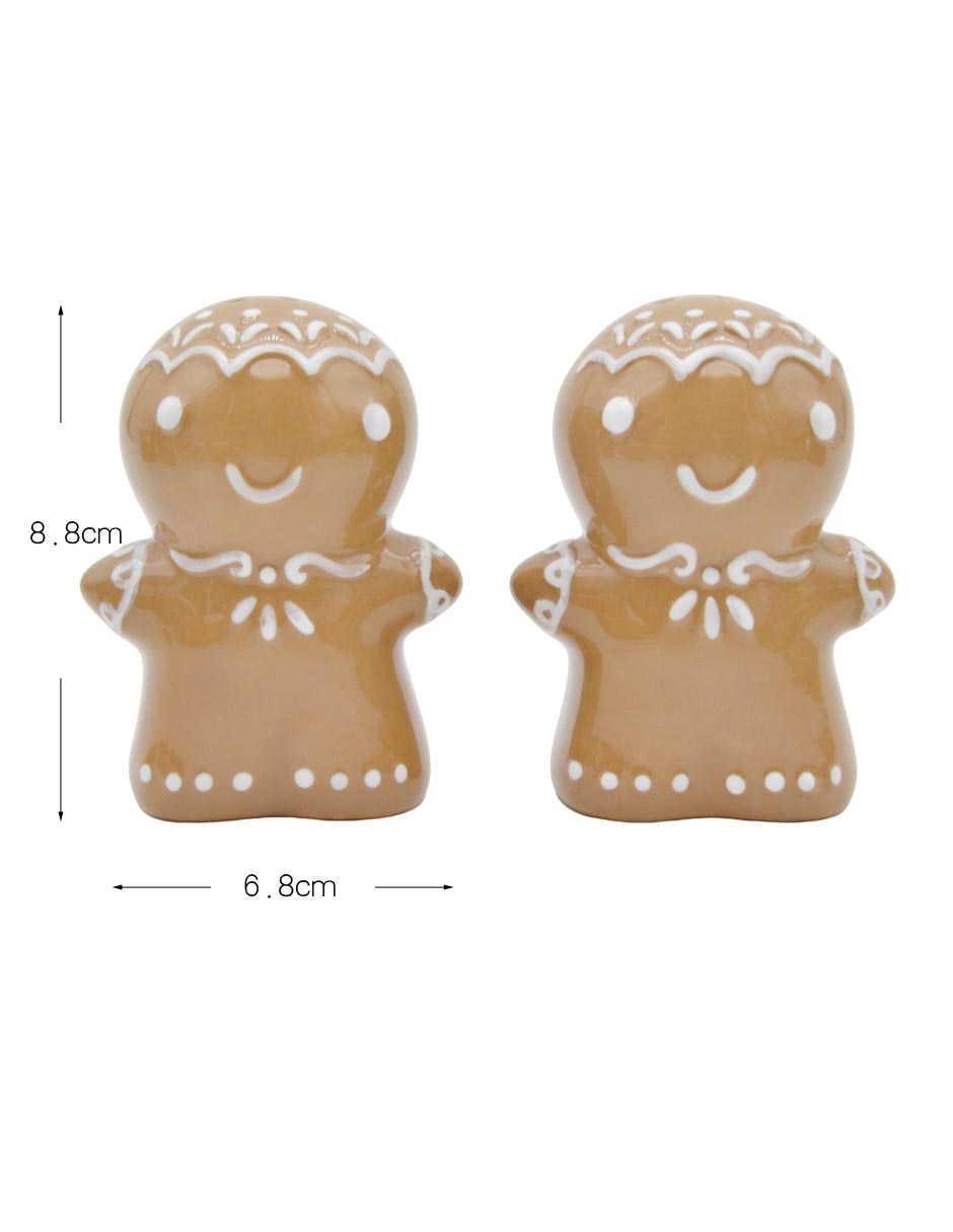 Salero y pimentero navideño Sweet Ginger 5
