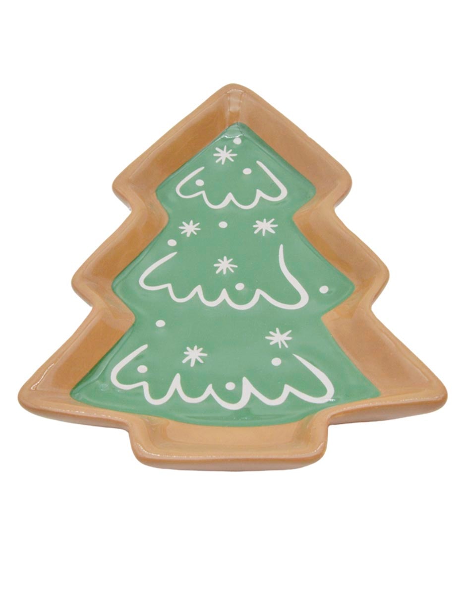 Platón navideño Sweet Ginger de dolomita 2