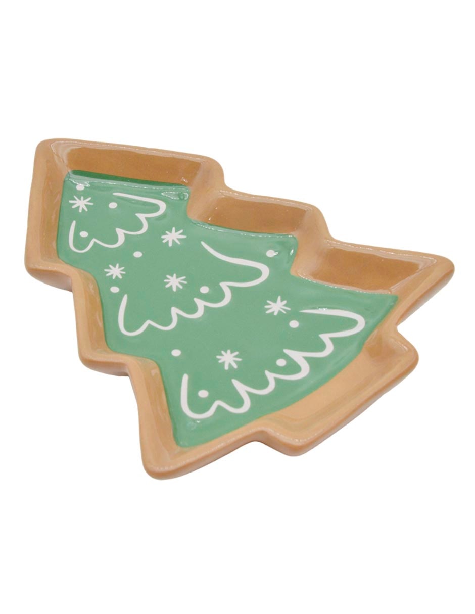 Platón navideño Sweet Ginger de dolomita 3