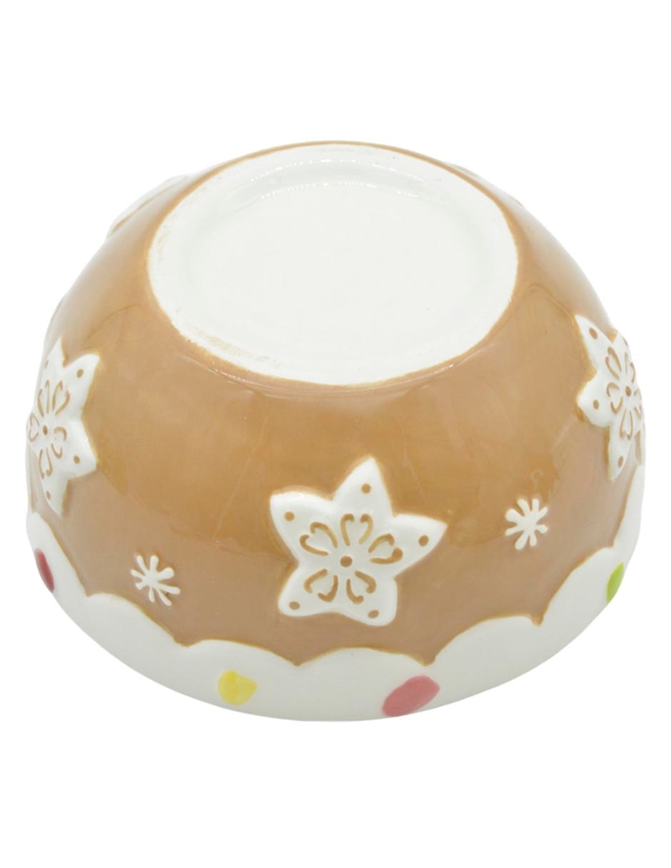 Bowl navideño Sweet Ginger de dolomita 3