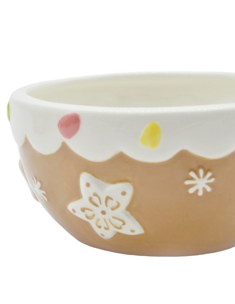 Bowl navideño Sweet Ginger de dolomita 4