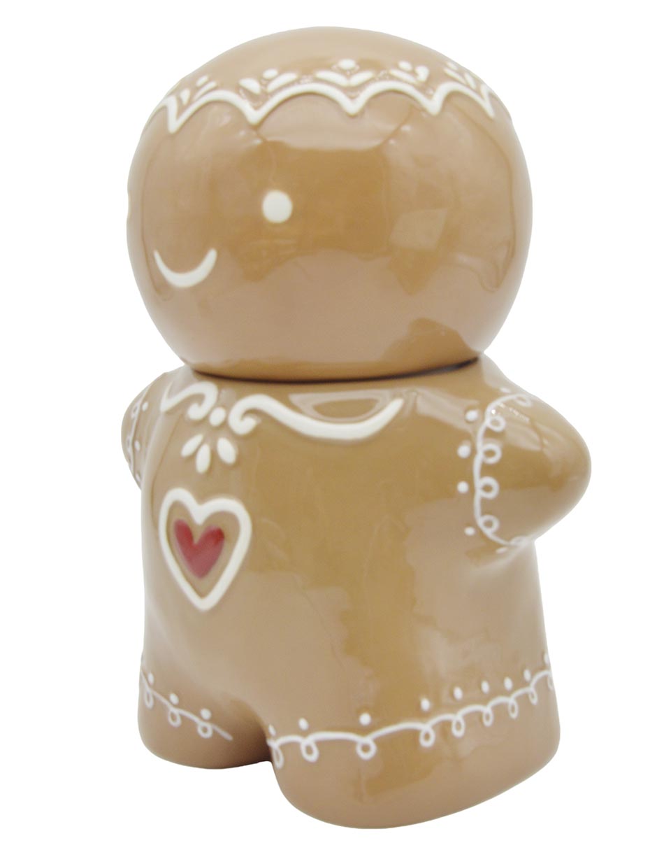 Contenedor navideño Sweet Ginger de dolomita