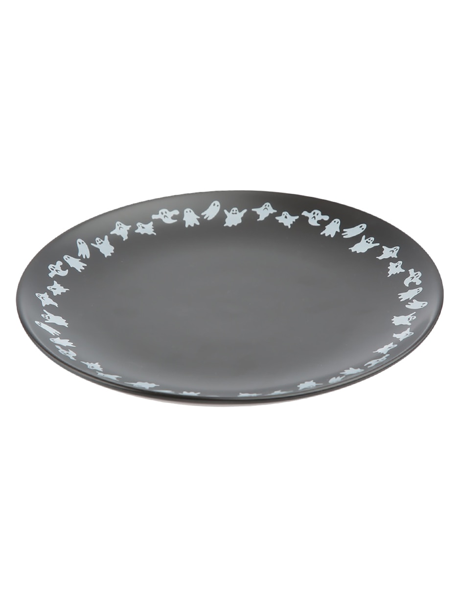 Plato trinche halloween Cute de stoneware