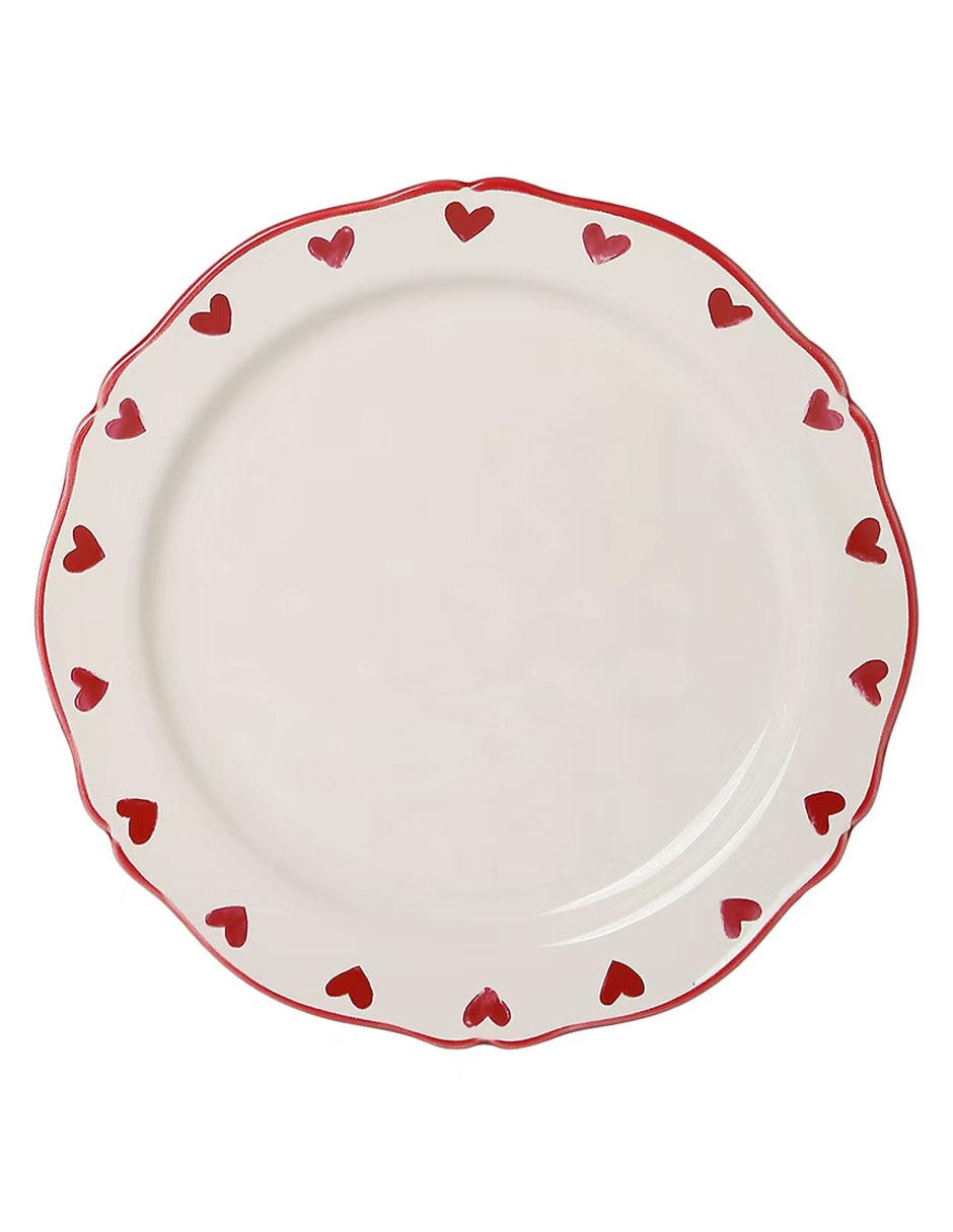 Plato trinche Love Aura de stoneware
