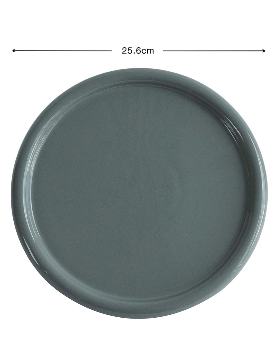 Plato trinche Fluffly de stoneware 4