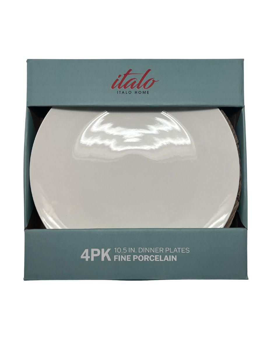 Set platos trinche de porcelana 4 piezas 2